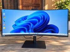 Samsung ViewFinity S6 S65VC 34” Curved UWQHD Monitor 100Hz Webcam S34C654VAN picture