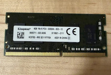 Kingston 4GB DDR4 260-Pin SO-DIMM PC4-3200AA KCDT82-MIE 9995711-002 picture