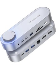 TobenONE USB C Laptop Docking Station 2 Monitor, 100W PD, 5×USB,No Power Adapter picture