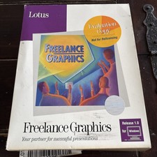 Lotus Freelance Graphics For Windows Software Evaluation Copy Release 1.0 NEW picture