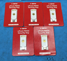 5x IDENTIV UTRUST FIDO2 NFC SECURITY KEY USB-C 905602 FIDO/FIDO2/U2F/WebAuth T9 picture