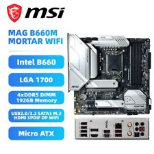 MSI MAG B660M MORTAR WIFI Motherboard mATX Intel B660 LGA1700 DDR5 SATA3 HDMI DP picture