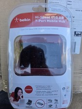 Belkin  Hi-Speed USB 2.0 - 7 multi Port Mobile Hub (F5U701-BLK) connect up to 7  picture
