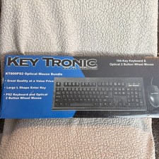Key Tronic KT800PS2 104-Key Enhanced Keyboard New Factory Sealed picture