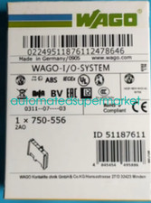 1PC NEW WAGO 750-556 PLC Module Shipping by DHL/FedEX picture