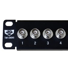 24 Port BNC 50 OHM Female Patch Panel Rackmount -Free Shipping USA Seller picture