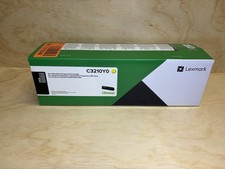 Lexmark C3210Y0 Yellow Print Toner Cartridge New Factory Sealed picture
