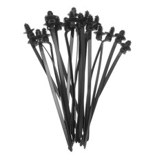 20pcs Push Mount Cable Zip Tie 6.5x0.18