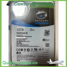 New Seagate ST12000VE001 SkyHawk AI 12TB 7200RPM SATA 6Gb/s 256MB 3.5
