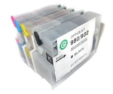 4pk Refillable Cartridges 932 933 for HP Officejet Pro 6700 6100e 6600e picture