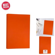 Smooth Finish 11x17 Orange Recycled Paper - 100 Sheets, Perfect for Projects picture