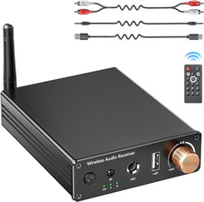 Bluetooth 6.0 Receiver, Hi-Fi Adapter with Wireless Long-Range Low-Latency, Suit picture