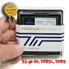 Timetec 32 GB (4 x 8 GB) DDR3L SDRAM / 1600 MHz / 11-11-11-28 Timing picture