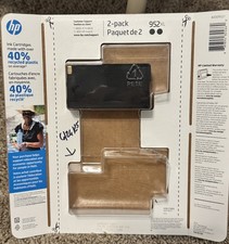 HP N9K29BN Black Ink Cartridge Genuine OEM NEW # 952XL 952 April 2024 picture