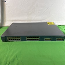 Cisco Catalyst 3500 Series XL WS-C3524-XL-EN  24 Port Ethernet Switch **READ** picture