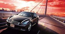 Cars nissan skyline 370gt type sp coupe 55th limited Desk Mat Stitched picture