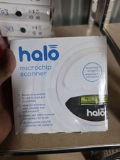 Halo Microchip Scanner White Brand New Pet RFID Reader Dog Cat Vet NIB picture