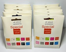 Reiko Microfiber Wiping Cleaning Glass/Mirror Cloth ✅️10 PACK Of 6 PIECE picture