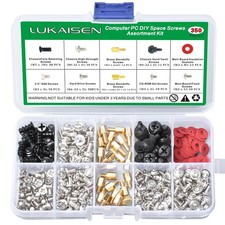 350PCS Computer Standoffs Assortment Kit - 6-32 Male to M3 Female for SSD & PC C picture