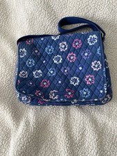 Vera Bradley messenger bag Ellie Flower Design Preowned picture