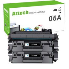 2 Pack CE505A 05A Toner Cartridge For HP LaserJet P2035 P2035n P2050 P2055dn picture