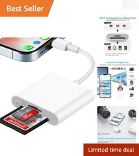 Ultra-Compact SD Reader for iPhone - Effortless Transfer for Adventure Lovers picture