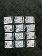 Lot Of 14 Western Digital PC SN530 256GB M.2 2230 NVMe SSD PCIe SDBPTPZ -1012 picture