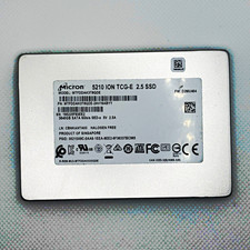 Micron 5210 ION 3.84TB 2.5in SSD 100% health, less than 100 hours. picture