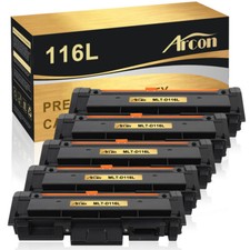 5x MLT-D116L Toner Compatible For Samsung 116L Xpress M2625D M2825DW M2825FD lot picture