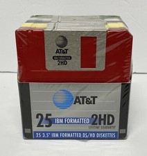 LOT 25x Imation 3m 1.44 Floppy Disk 2HD 3.5 inch 3 1/2 IBM Formatted Disks NEW picture