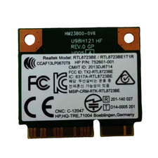 Realtek RT8723BE 802.11bgn 1+BT4.0 Combo 753077-001 HP 250 G3 PCIe Wireless Card picture