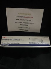 GENUINE OKIDATA 42103001 B4100, B4200, B4300, BLACK TONER CARTRIDGE NEW picture