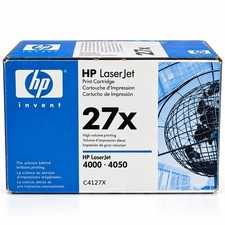 HP 27X Black LaserJet Toner Cartridge High Yield C4127X for LaserJet 4000 4050 picture