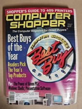 Computer Shopper, Volume 14, Number 1, Issue 166 (January 1994) picture
