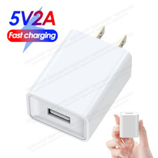 5V 2A USB Port Jack Wall Charger 5 Volt v2 Amp AC to DC Power Adapter For iPhone picture