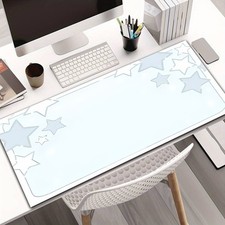 1pc Diatom Mud Material Easy Blue White Pentagram Pattern Design Extra Large G picture