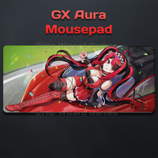 GamerSupps GG Waifu Collab Mousepad - GX Aura Racer Queen - In Hand picture