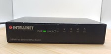 Intellinet 523301 Rev.1 Black Wired LAN 5-Port Fast Ethernet Office Switch picture