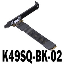 M.2 NVMe to OcuLink adapter cable PCIe 5.0 x4 SFF-8611/8612 graphics card picture