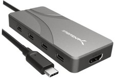 OMNIPORT 7D USB-C Dock, Dual 4K HDMI, 100W PD (HB-UC7D) 7-in-1 Dual Display picture