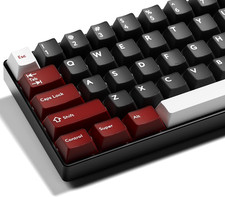 XVX Double Shot PBT Keycaps Set 216 Keys, Cherry Profile Custom Keyboard Keycaps picture