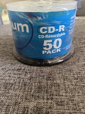 Optimum Music CD-R 50 Pack 700MB 80 Min 48x Recordable Audio Discs Spindle New picture