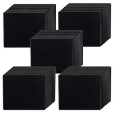 Mouse Pad, 50 Pack, Black, 8.66 x 7.1 Inch, Non-slip Rubber Base picture