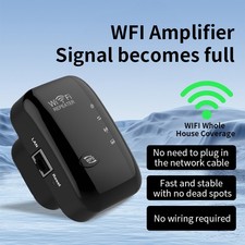 NEW WiFi Range Extender Internet Booster Wireless Signal Repeater Amplifier picture