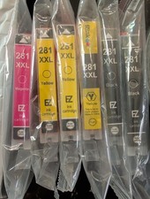 EZink 281 XxL 2 Black 3 Yellow 1 Magenta New Without Box picture