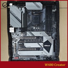 FOR ASROCK W480 Creator DDR4*4 128GB LGA1200 HDMI 1.4 ATX Motherboard Test OK picture