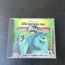Disney Pixar Monsters, Inc. Eight Ball Chaos CD-ROM Game (Jewel Case) picture
