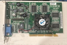 DELL NVIDIA GeForce 2 Video Card 1E200 32MB AGP VGA Video Card picture