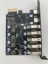 SEDNA - PCI Express USB 3.2 Gen I (5Gbps) 7 Port Adapter ( External 5A + 2C) picture