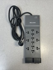 BELKIN BE112230-08 120VAC 15A 1800W 12-Outlet Surge Protector Power Strip picture
